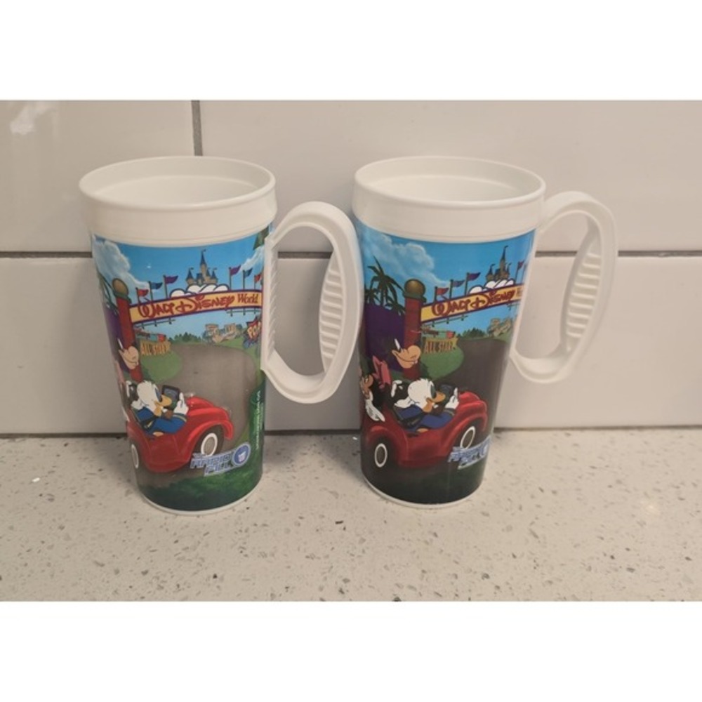 Disney Rapid Fill Mugs Vintage Walt Disney World Resort Set - Picture 6 of 6